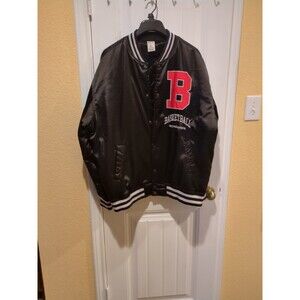 Pac sun Basketball Skateboards Varsity Bomber Letterman Jacket Wolves  Men’s L
